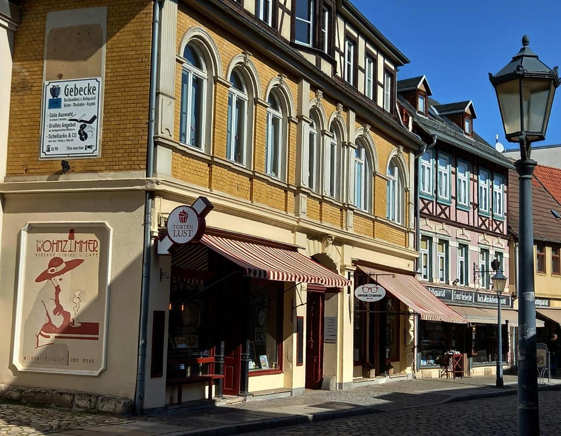 Apartment Silberne Lilie Quedlinburg Bagian luar foto
